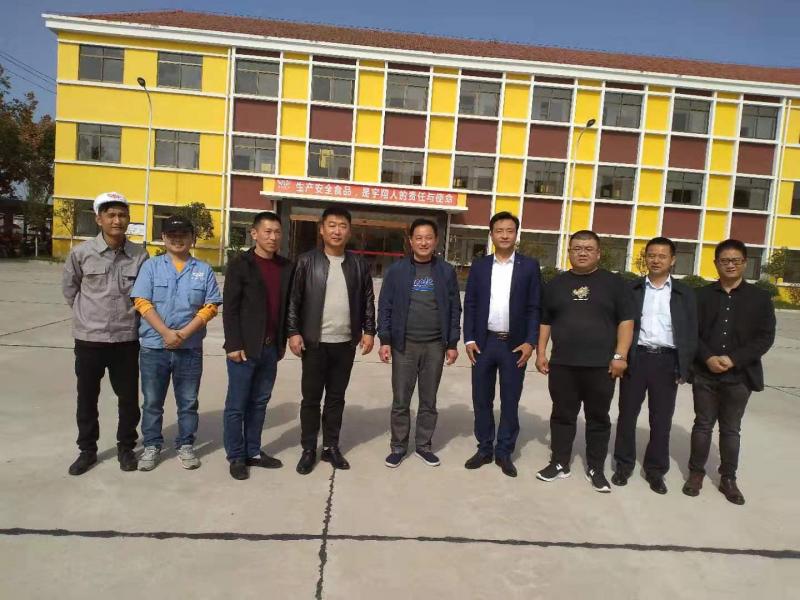 热烈欢迎新疆、甘肃、宁夏客户参观访问湖北荆州宇翔食品股份有限公司